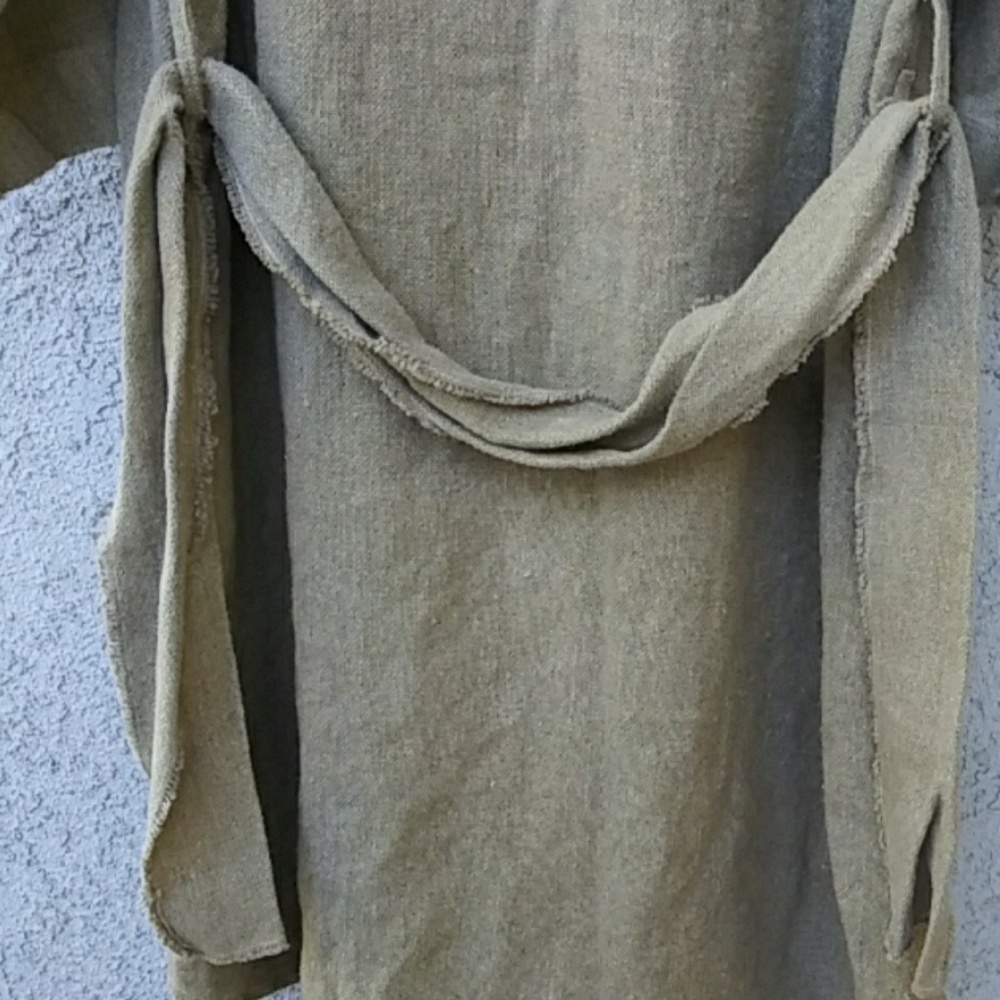 Pip-squeak chapeau sugar raw linen coat - Picture 8 of 12